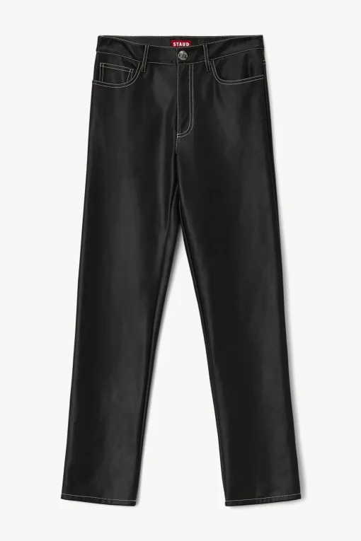 ELLIOT PANT  BLACK VEGAN LEATHER
