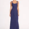 ELLISON DRESS  NAVY