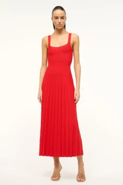 ELLISON DRESS  RED ROSE