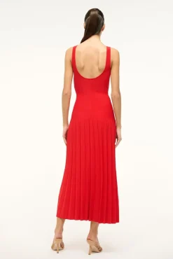 ELLISON DRESS  RED ROSE