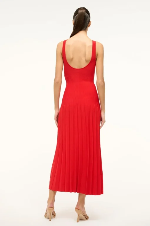 ELLISON DRESS  RED ROSE