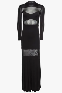 FALCON DRESS  BLACK