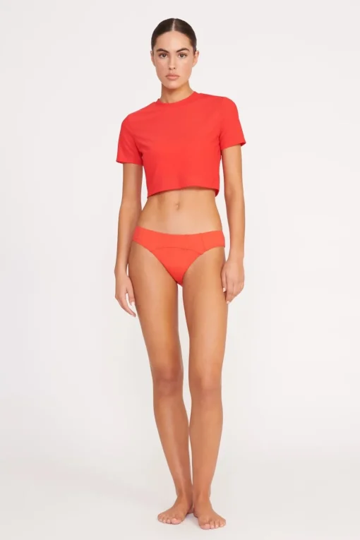 FERNANDA TOP  RED ROSE