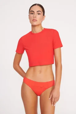 FERNANDA TOP  RED ROSE