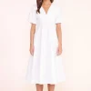 FINLEY DRESS  WHITE