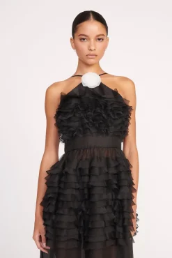 FLORIAN DRESS  BLACK