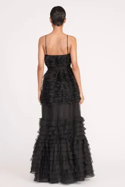 FLORIAN DRESS  BLACK