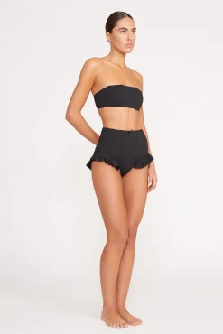 FLOURISH HIGH RISE BIKINI BOTTOM  BLACK
