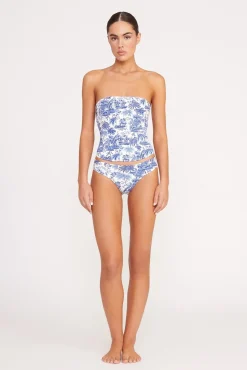 FRANCESCA BIKINI TOP  BLUE TOILE