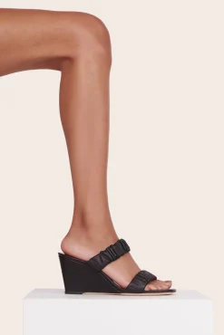 FRANKIE WEDGE  BLACK