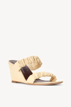 FRANKIE WEDGE  CREAM
