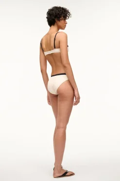 GEMMA BIKINI BOTTOM  IVORY BLACK