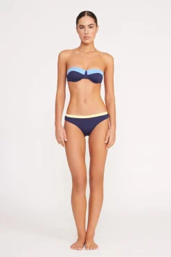 GEMMA BIKINI BOTTOM  NAVY COLORBLOCK