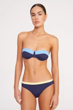 GEMMA BIKINI BOTTOM  NAVY COLORBLOCK