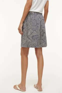 GENNY SHORT  NAVY MOSAIC