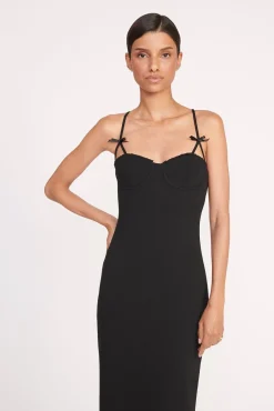 GEORGINA DRESS  BLACK