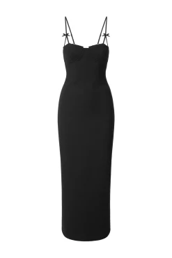 GEORGINA DRESS  BLACK