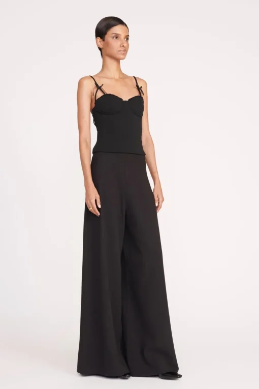 GEORGINA TOP  BLACK