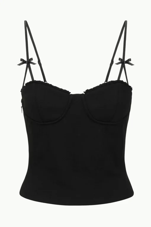 GEORGINA TOP  BLACK