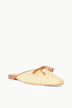 GINA MULE  NATURAL RAFFIA