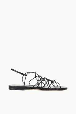 GIO KNOT SANDAL  BLACK