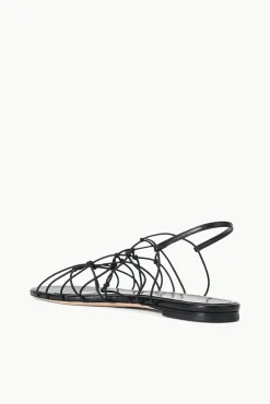 GIO KNOT SANDAL  BLACK