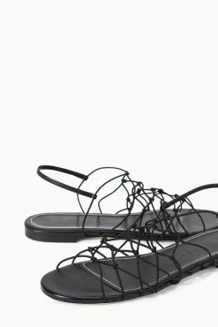 GIO KNOT SANDAL  BLACK