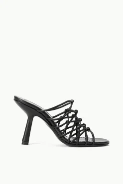GIOTTO KNOT HEEL  BLACK