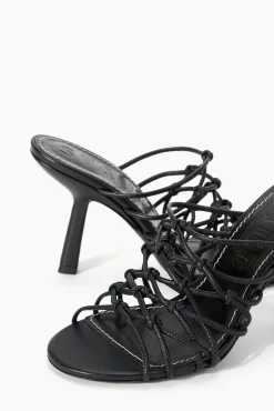 GIOTTO KNOT HEEL  BLACK