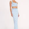 GIOVANNI SKIRT  BLUE SEASHORE STRIPE