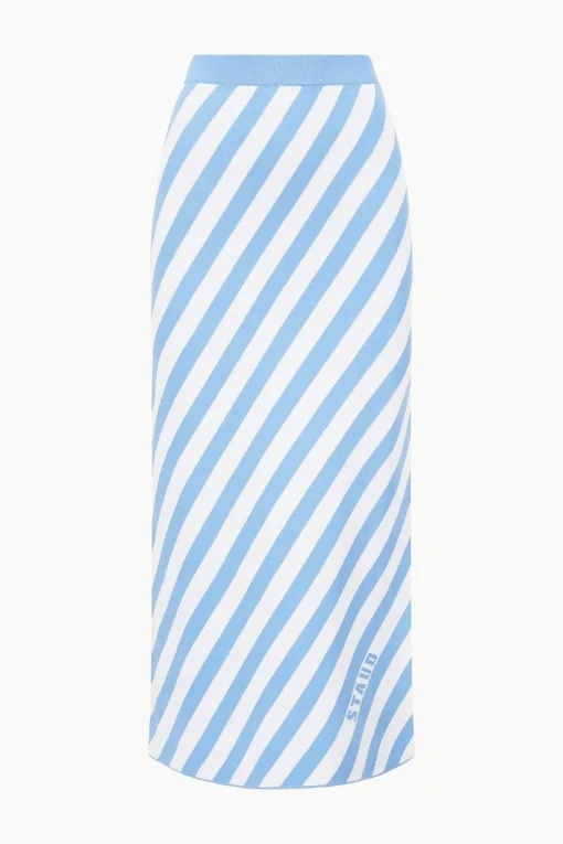 GIOVANNI SKIRT  BLUE SEASHORE STRIPE