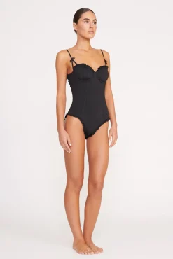 GOSSAMER ONE PIECE  BLACK