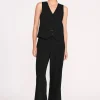 GRAYSON PANT  BLACK SUITING