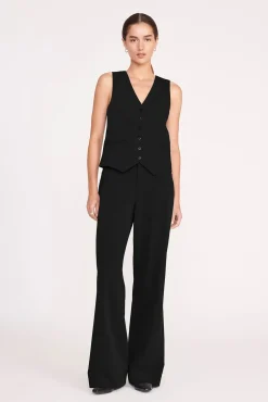 GRAYSON PANT  BLACK SUITING