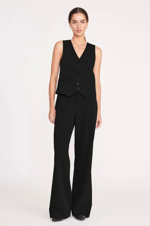 GRAYSON PANT  BLACK SUITING
