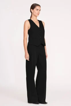GRAYSON PANT  BLACK SUITING