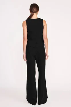 GRAYSON PANT  BLACK SUITING