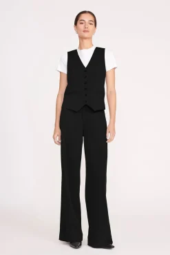GRAYSON PANT  BLACK SUITING