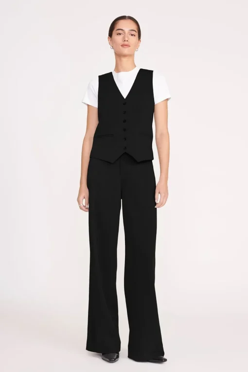 GRAYSON PANT  BLACK SUITING