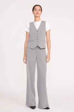 GRAYSON PANT  HEATHER GREY SUITING