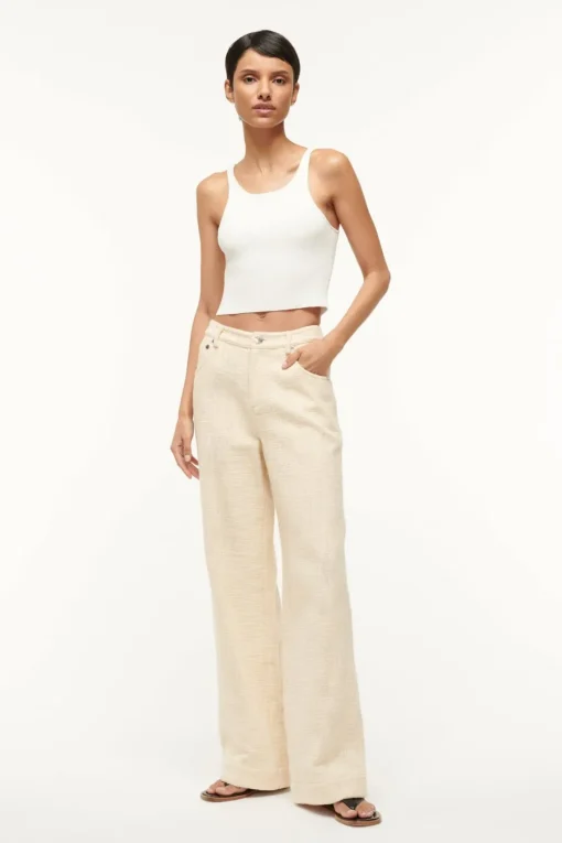 GRAYSON PANT  IVORY