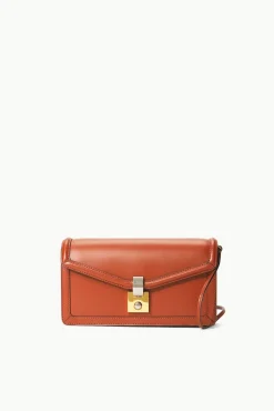 GWEN CLUTCH  TAN