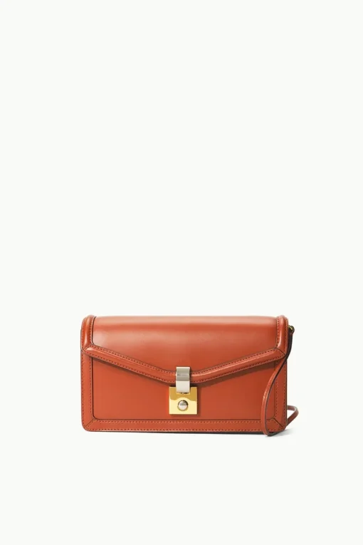 GWEN CLUTCH  TAN