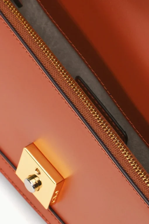 GWEN CLUTCH  TAN