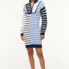 HAMPTON MINI DRESS  ADRIATIC STRIPE