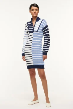 HAMPTON MINI DRESS  ADRIATIC STRIPE