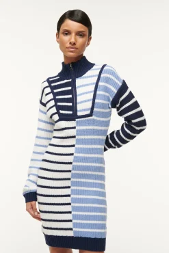 HAMPTON MINI DRESS  ADRIATIC STRIPE