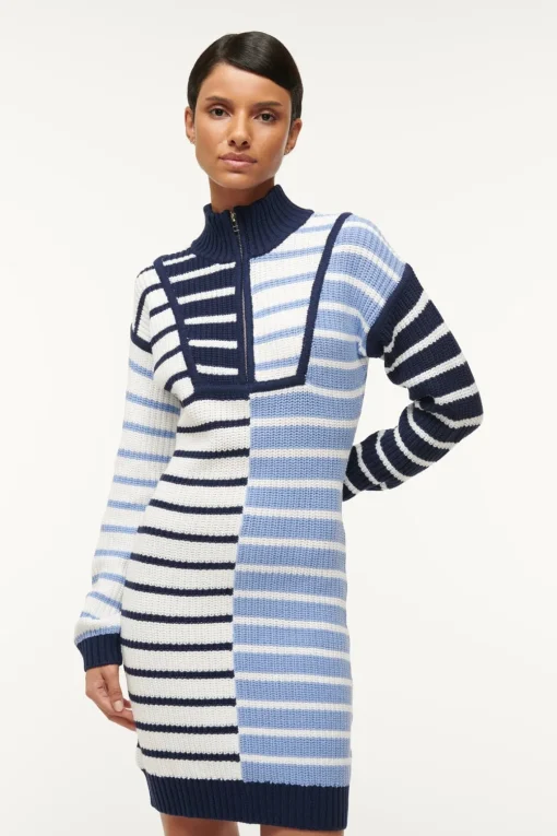 HAMPTON MINI DRESS  ADRIATIC STRIPE