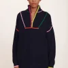 HAMPTON SWEATER  NAVY MULTI