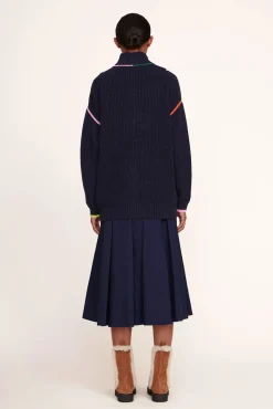 HAMPTON SWEATER  NAVY MULTI